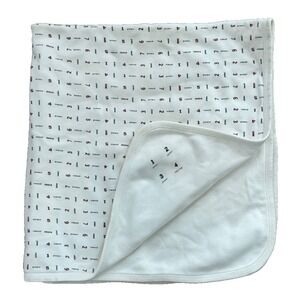 Vintage Baby Gap Blanket 1 Potato 2 Potato 3 4 Cotton White 2 Ply